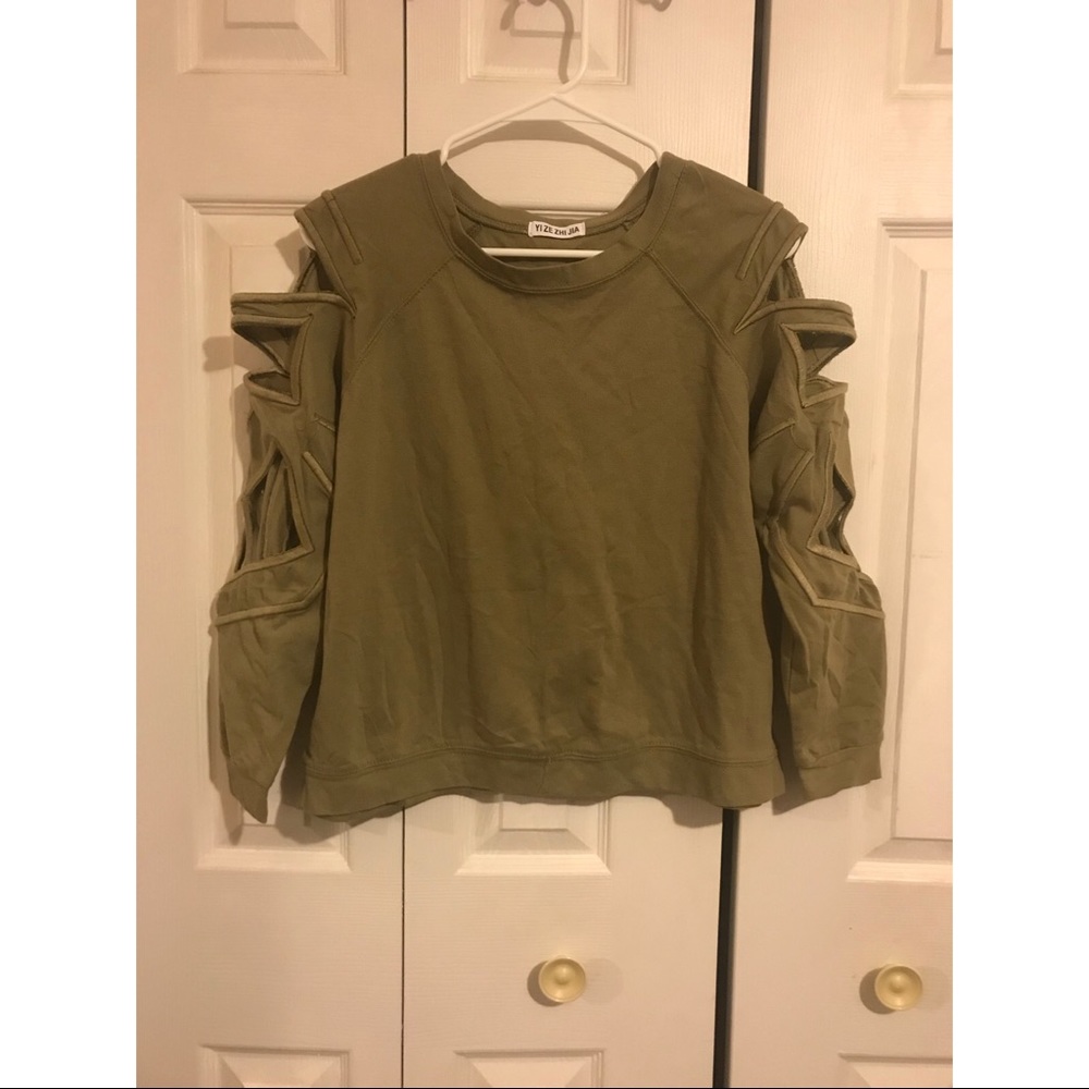 Cutout Sweater